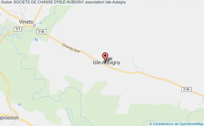 plan association Societe De Chasse D'isle-aubigny Isle-Aubigny