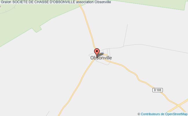 plan association Societe De Chasse D'obsonville Obsonville