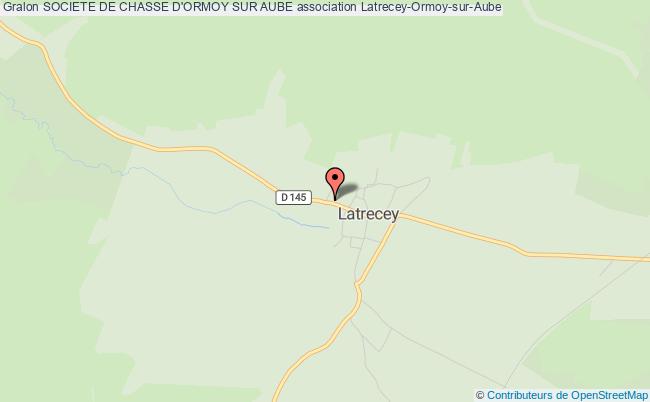 plan association Societe De Chasse D'ormoy Sur Aube Latrecey-Ormoy-sur-Aube