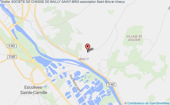 plan association Societe De Chasse De Bailly Saint-bris Saint-Bris-le-Vineux