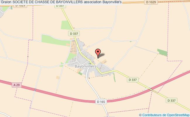 SOCIETE DE CHASSE DE BAYONVILLERS