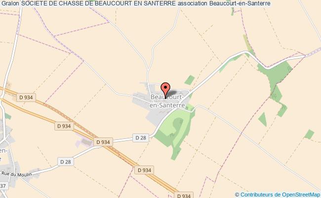 plan association Societe De Chasse De Beaucourt En Santerre Beaucourt-en-Santerre