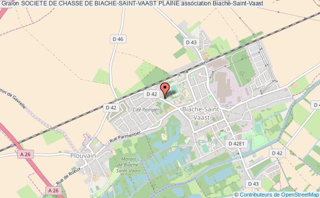 plan association Societe De Chasse De Biache-saint-vaast Plaine Biache-Saint-Vaast
