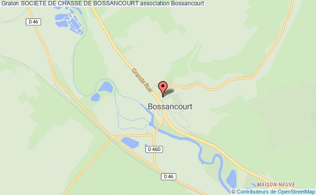 plan association Societe De Chasse De Bossancourt Bossancourt