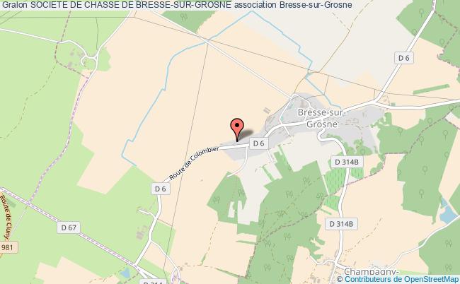 plan association Societe De Chasse De Bresse-sur-grosne Bresse-sur-Grosne