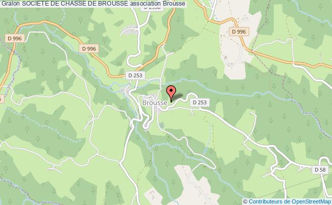 SOCIETE DE CHASSE DE BROUSSE