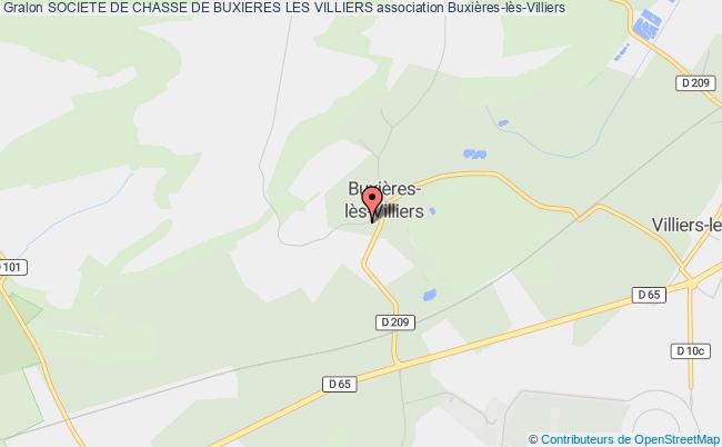 plan association Societe De Chasse De Buxieres Les Villiers Buxières-lès-Villiers