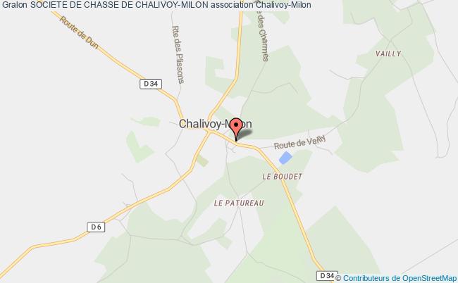 plan association Societe De Chasse De Chalivoy-milon Chalivoy-Milon