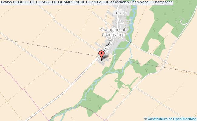plan association Societe De Chasse De Champigneul Champagne Champigneul-Champagne
