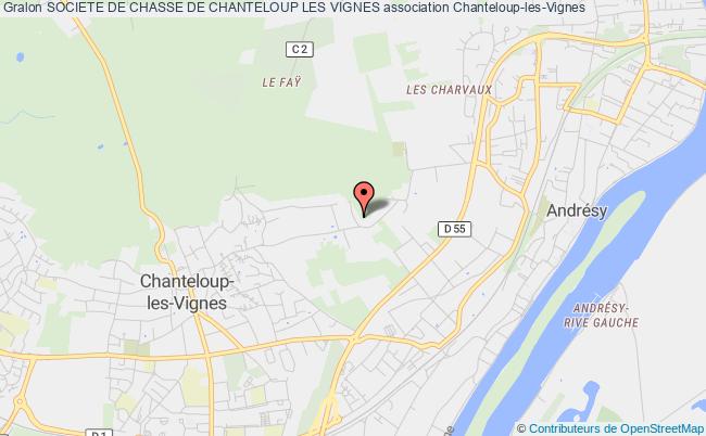 plan association Societe De Chasse De Chanteloup Les Vignes Chanteloup-les-Vignes