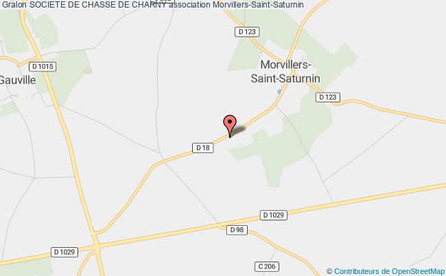 plan association Societe De Chasse De Charny Morvillers-Saint-Saturnin