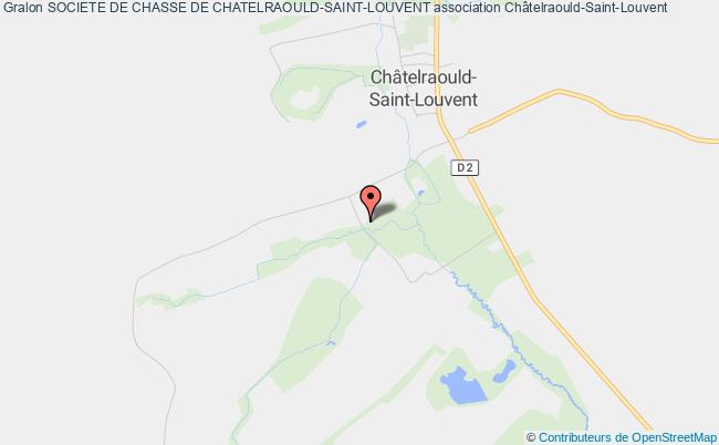 plan association Societe De Chasse De Chatelraould-saint-louvent Châtelraould-Saint-Louvent