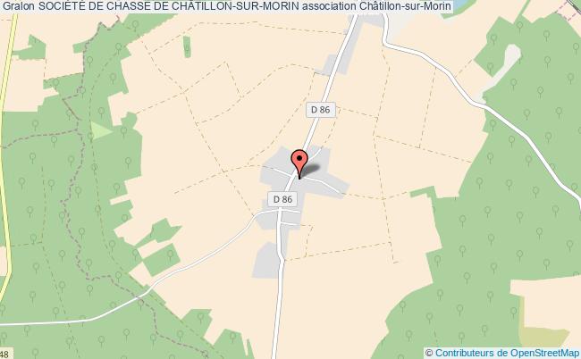 plan association SociÉtÉ De Chasse De ChÂtillon-sur-morin Châtillon-sur-Morin