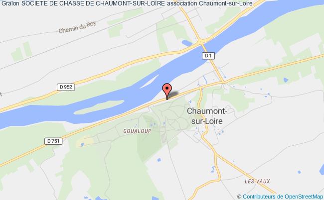 plan association Societe De Chasse De Chaumont-sur-loire Chaumont-sur-Loire