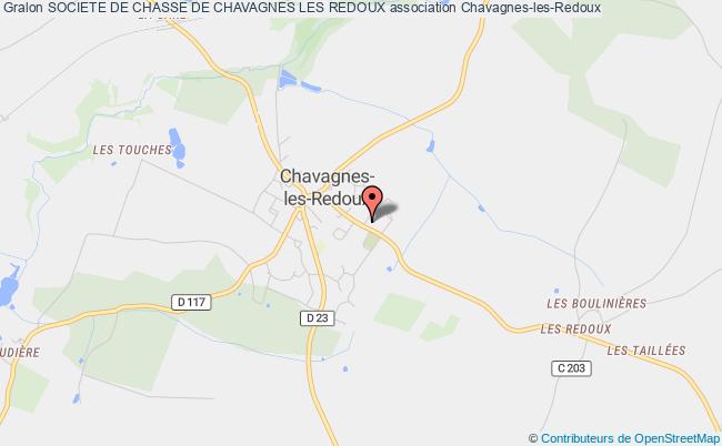 plan association Societe De Chasse De Chavagnes Les Redoux Chavagnes-les-Redoux