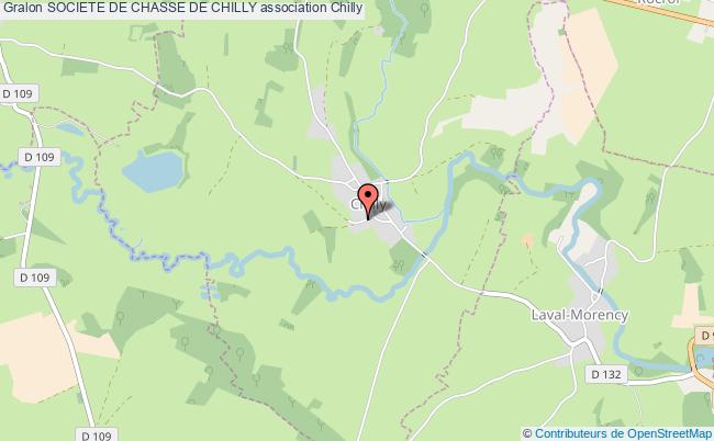 plan association Societe De Chasse De Chilly Chilly