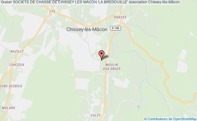 plan association Societe De Chasse De Chissey Les Macon 'la Bredouille' Chissey-lès-Mâcon