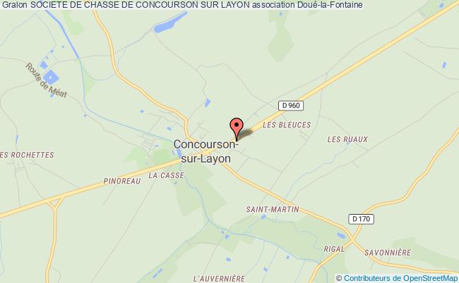 SOCIETE DE CHASSE DE CONCOURSON SUR LAYON
