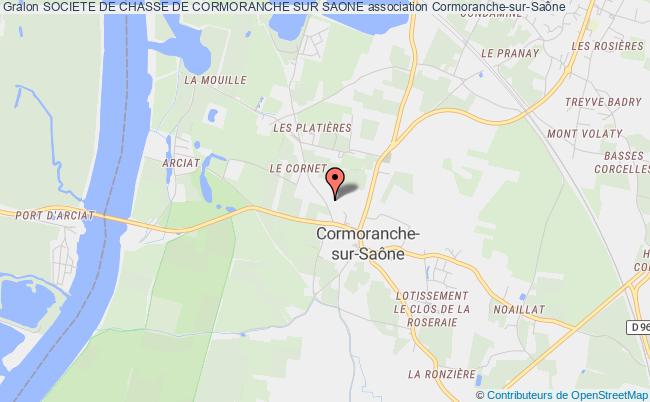 plan association Societe De Chasse De Cormoranche Sur Saone Cormoranche-sur-Saône