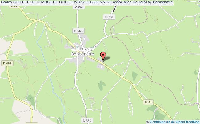 plan association Societe De Chasse De Coulouvray Boisbenatre Coulouvray-Boisbenâtre
