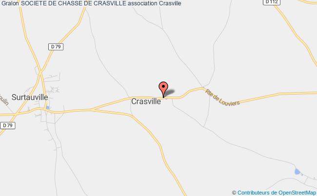 plan association Societe De Chasse De Crasville Crasville