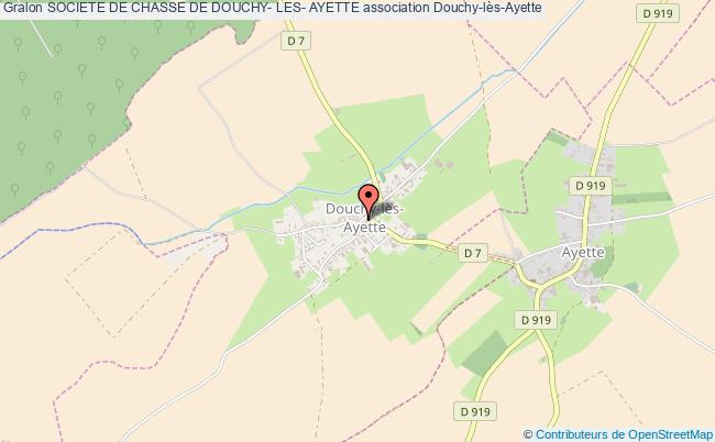plan association Societe De Chasse De Douchy- Les- Ayette Douchy-lès-Ayette