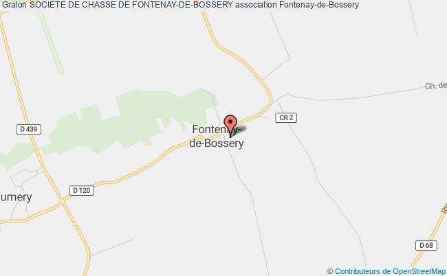 plan association Societe De Chasse De Fontenay-de-bossery Fontenay-de-Bossery