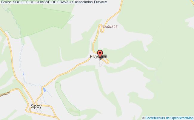 plan association Societe De Chasse De Fravaux Fravaux