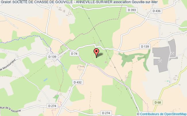 plan association Societe De Chasse De Gouville - Anneville-sur-mer Gouville-sur-Mer