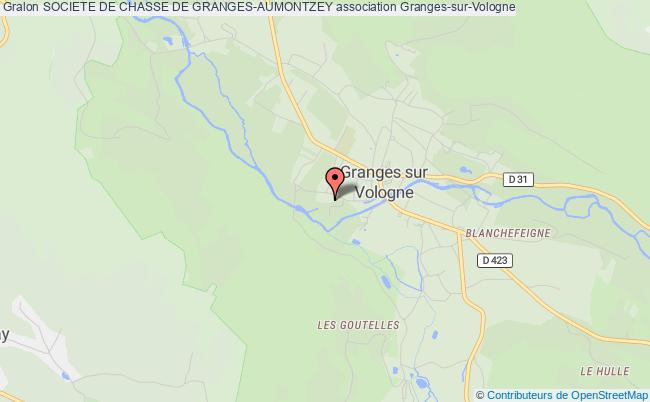 plan association Societe De Chasse De Granges-aumontzey Granges-sur-Vologne