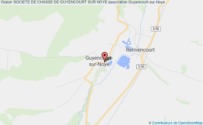 plan association Societe De Chasse De Guyencourt Sur Noye Guyencourt-sur-Noye