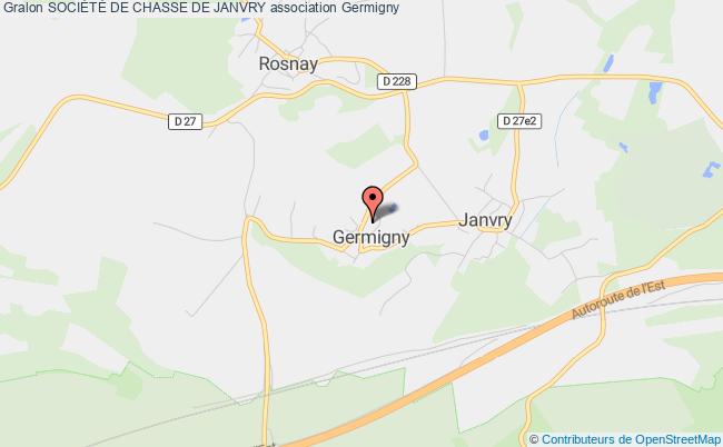 plan association SociÉtÉ De Chasse De Janvry Germigny