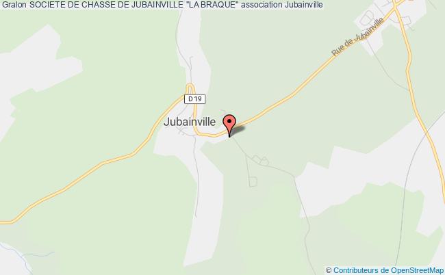 plan association Societe De Chasse De Jubainville "la Braque" Jubainville