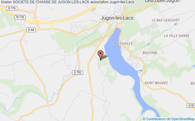 plan association Societe De Chasse De Jugon-les-lacs Jugon-les-Lacs