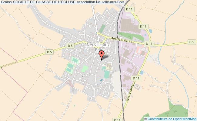 plan association Societe De Chasse De L'ecluse Neuville-aux-Bois