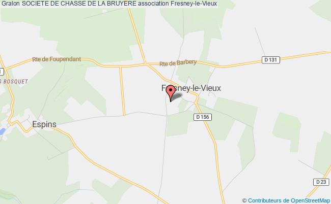 plan association Societe De Chasse De La Bruyere Fresney-le-Vieux