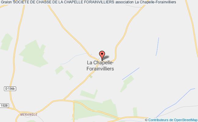 plan association Societe De Chasse De La Chapelle Forainvilliers La    Chapelle-Forainvilliers