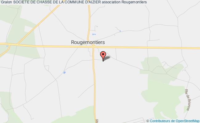 plan association Societe De Chasse De La Commune D'aizier Rougemontiers