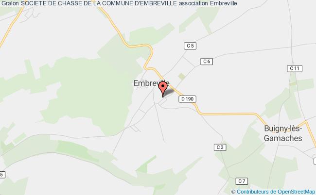 plan association Societe De Chasse De La Commune D'embreville Embreville