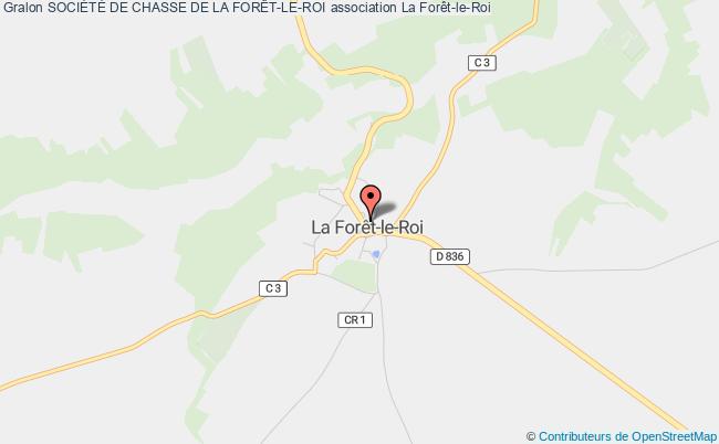 plan association SociÉtÉ De Chasse De La ForÊt-le-roi La    Forêt-le-Roi