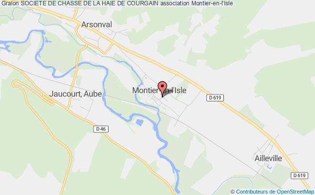 plan association Societe De Chasse De La Haie De Courgain Montier-en-l'Isle