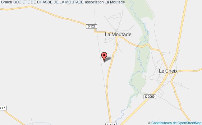 plan association Societe De Chasse De La Moutade Chambaron-sur-Morge