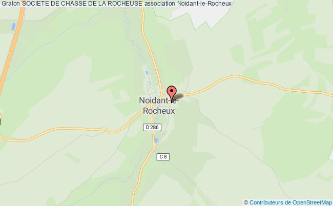 plan association Societe De Chasse De La Rocheuse Noidant-le-Rocheux