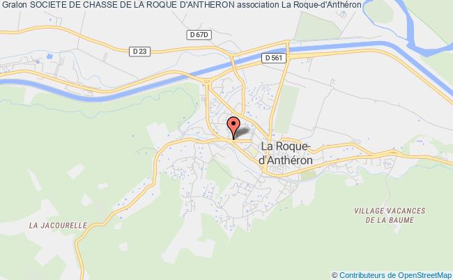 plan association Societe De Chasse De La Roque D'antheron Roque-d'Anthéron