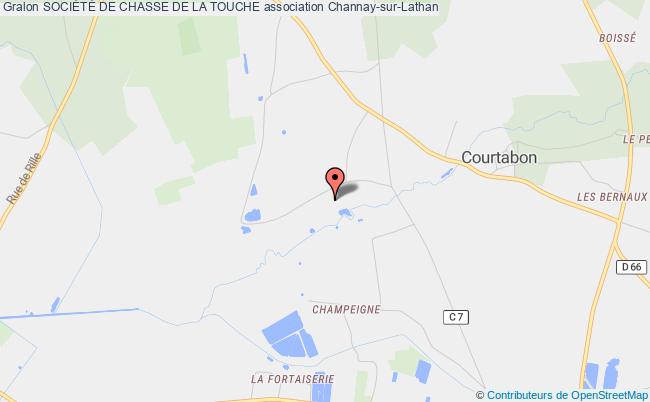 plan association SociÉtÉ De Chasse De La Touche Channay-sur-Lathan