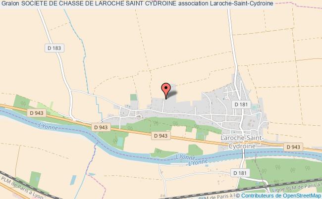 plan association Societe De Chasse De Laroche Saint Cydroine Laroche-Saint-Cydroine