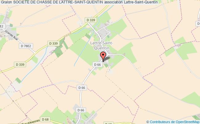 plan association Societe De Chasse De Lattre-saint-quentin Lattre-Saint-Quentin