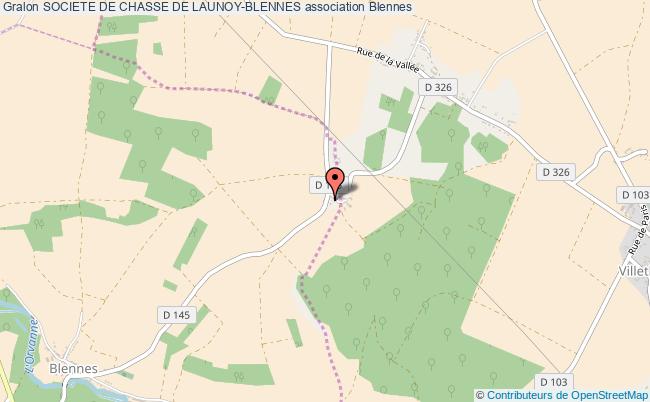 plan association Societe De Chasse De Launoy-blennes Blennes