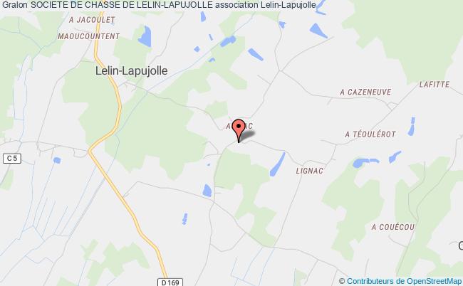 plan association Societe De Chasse De Lelin-lapujolle Lelin-Lapujolle