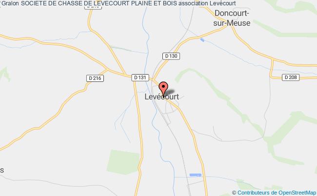 plan association Societe De Chasse De Levecourt Plaine Et Bois Levécourt
